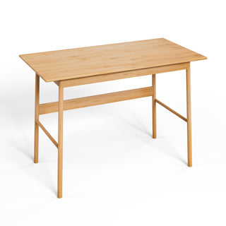 41 inch Bamboo Computer Desk, Modern Home Office