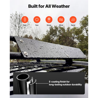 Foldable roof rack cargo basket, view 5