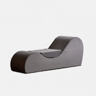 Solace Ergonomic Chaise Lounge Chair, Grey