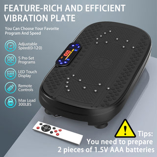 Vibration Plate Fitness Platform Exercise Machine