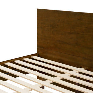 King platform bed frame, view 6