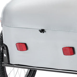 Foldable bike cargo trailer, view 2