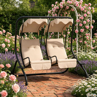 Garden Swing Chair,Outdoor Swing Chair,Two-Person Porch Swing Chair