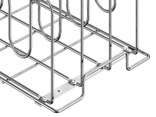 Pull out pot and pan lid organizer, view 13