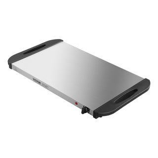 Electric Warming Tray Buffet Food Warming w/ Temp Control Stainless Steel