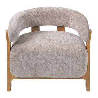 Boucle accent chair, view 7