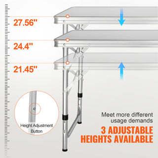 Folding camping kitchen table, view 8