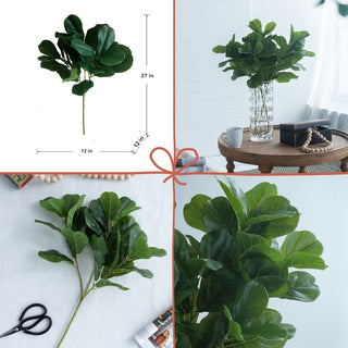 S/5 French Country Home Decor Collection (Includes an artificial plant, vase, trays, stool and side table)