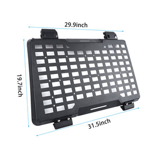 Rear Window Molle Panel Modular Storage Panel System Rear Window Protective Decoration for 2018-2023 Jeep Wrangler JL 4 Doors, Right side