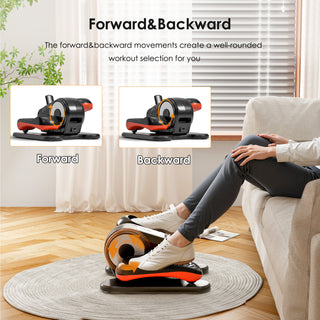 Stair Stepper with Resistance – Home Vertical Climber Workout Machine, Adjustable Handlebar Full-Body Fitness Equipment with Stable Frame (Blue)