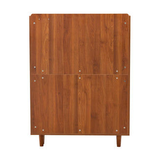 Modern Minimalist Storage Cabinet – Japanese Rattan Shoe Cabinet, Bed Top Cabinet, Small Home Furniture for Corridors and Living Rooms (GZ-DI-03)