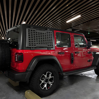 Rear Window Molle Panel Modular Storage Panel System Rear Window Protective Decoration for 2018-2023 Jeep Wrangler JL 4 Doors, Right side