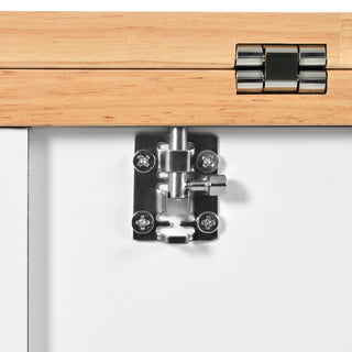 K&K Kitchen Island with Foldable Counter Top, Kitchen Storage Cart with Slide-Out Shelf, Towel Rack and Drawer, Rolling Kitchen Cart on Wheels, for Kitchen, Living Room, Dining Room, White