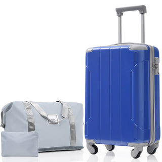 20 Inch Carry On Luggage Set 3 Piece with Spinner Wheels, Lightweight Hardshell ABS Suitcase for Weedend Getaways, Business Travel