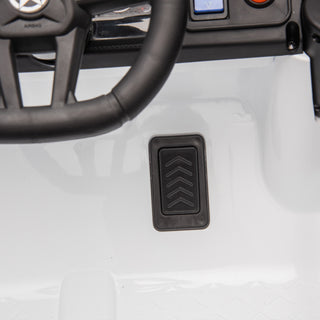 12V kids ride-on electric truck white, view 22
