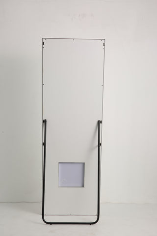 LED Full Length Mirror with Lights, Wide Standing Tall Full Size Mirror, Large Floor Mirror for Bedroom, Lighted Full Body Dressing Mirror with Stand Up Design