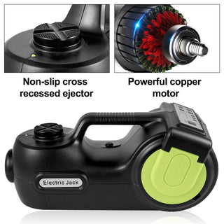 5 Ton Electric Car Jack | Hydraulic Floor Jack with Electric Impact Wrench