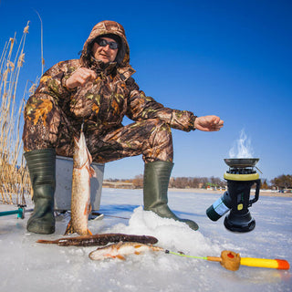 4000 BTU Portable Propane Heater | ODS & Tip-Over Protection, Heats up to 95 Sq.Ft, 5.5 Hours Max Run Time