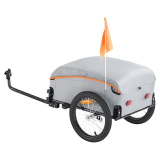Foldable bike cargo trailer, view 7