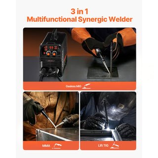 130Amp 3-in-1 MIG welder, view 2