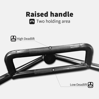  Olympic Hex Bar - 56" Chrome Trap Bar, 1000Lbs Capacity