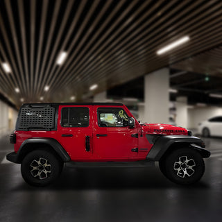 Rear Window Molle Panel Modular Storage Panel System Rear Window Protective Decoration for 2018-2023 Jeep Wrangler JL 4 Doors, Right side