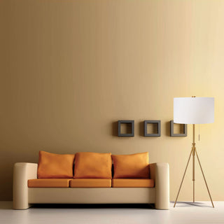 Adjustable Tripod Floor Lamp (58" - 72" H) | Contemporary KD Shade Accent Light