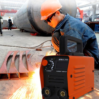 Portable IGBT inverter MMA home welding machine, 140 amp 2 in 1 ARC/lift TIG welder, ARCder with start/arc force/anti-stick; 110 volts