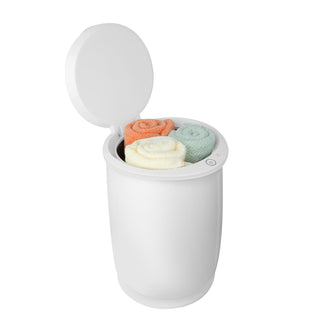 Luxury Bucket Towel Warmer – Fits 2 Oversized Towels, Bathrobes, Blankets & PJs