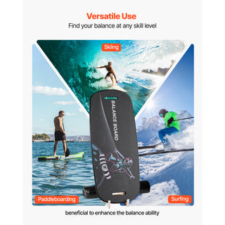 Wooden balance board with roller, view 7