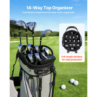 14-way golf cart bag, view 12