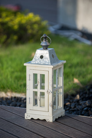 
Wooden Candle Lantern Decorative, Hurricane Lantern Holder Decor for Indoor Outdoor, Home Garden Wedding
