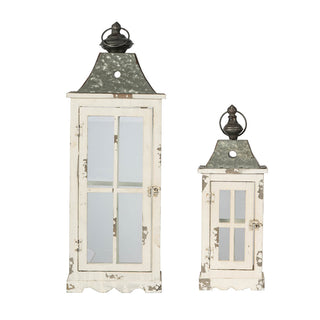 
Wooden Candle Lantern Decorative, Hurricane Lantern Holder Decor for Indoor Outdoor, Home Garden Wedding
