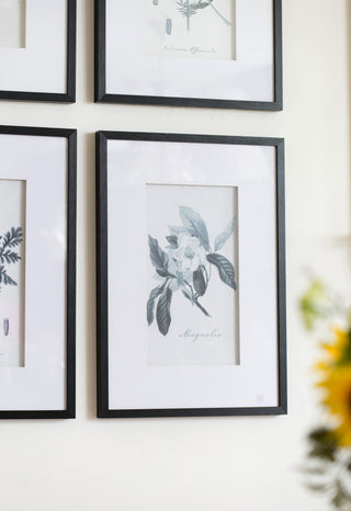 Set of 4 botanical wall art prints, view 14