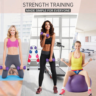 6–10 Pair Dumbbell Set 5–15 lbs – Hex Iron & Rubber Free Weights with Vertical Storage Rack for Home Gym Strength Training