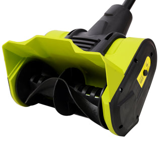 12-Inch Corded Snow Blower,120V-60Hz,ETL certificate,Black and Green Color