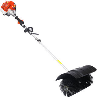 snow sweeper GASOLINE POWERED  BROOM SWEEPER,52CC 2 STROKE ,BROOM  BRUSH  21x10'  EPA