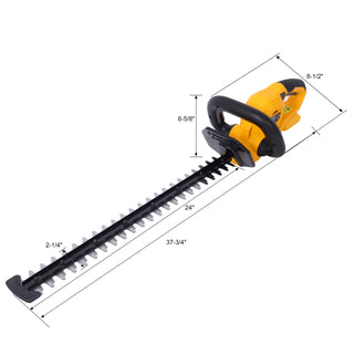 20V Cordless Hedge Trimmer, 22 Inch Steel Blade, Reduced Vibration, Battery and Charger Included