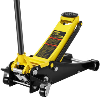 Low Profile Floor Jack 2.5 Ton Heavy Duty Steel Dual Piston Rapid Pump
