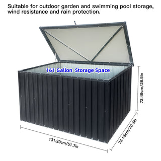Outdoor Metal Storage Box Store Small