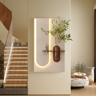 28-Inch Modern LED Wall Sconce 2-Pack - Minimalist Dimmable Indoor Wall Light Fixtures, Matte Black Hardwired Lighting for Living Room, Bedroom, Hallway, Hotel, and Luxury Home Decor