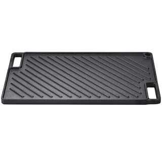 Reversible pre-seasoned cast iron griddle, view 5