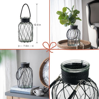 S/5 French Country Home Decor Collection (Includes an artificial plant, vase, trays, stool and side table)