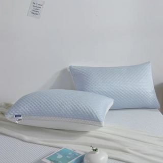 Cooling Breathable Tofu Pillows-blue(1pack)