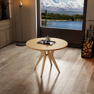 Natural Oak Dining Chairs Set of 2 - North American FAS Grade Wood Chairs - 100% Dirt-Free Solid Wood Living Room Chairs - Industrial Grade Heavy Duty 47.5x55.5x78cm Simple Modern Wooden Furniture