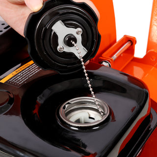 Wood Chipper Shredder Mulcher Heavy Duty 7 HP 212cc Gas Powered 3 Inch Max Capacity, EPA certificated engine