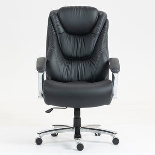 High backrest PU material office chair with adjustable height:9373H-PU