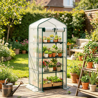 Patio Small Greenhouse,Outdoor Small Greenhouse,Portable Small Greenhouse,Garden Mini Greenhouse
