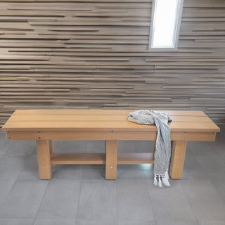 60' Outdoor Garden Bench