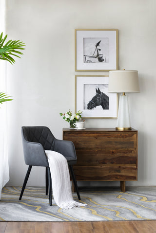 Set of 2 Wall Art Horse Animal Printing, Wall Decor Accent, 22' x 22'